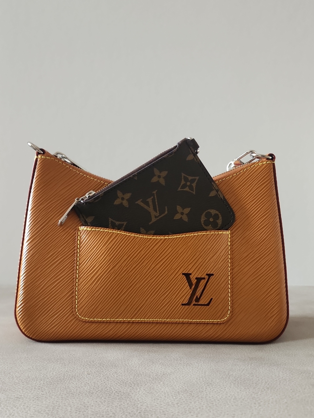 Authentic Louis Vuitton Epi Marelle Bag – Gold Honey – Pristine Condition
